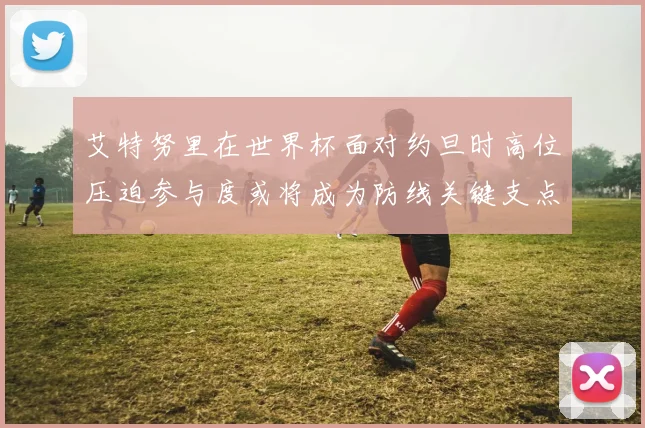 艾特努里在世界杯面对约旦时高位压迫参与度或将成为防线关键支点